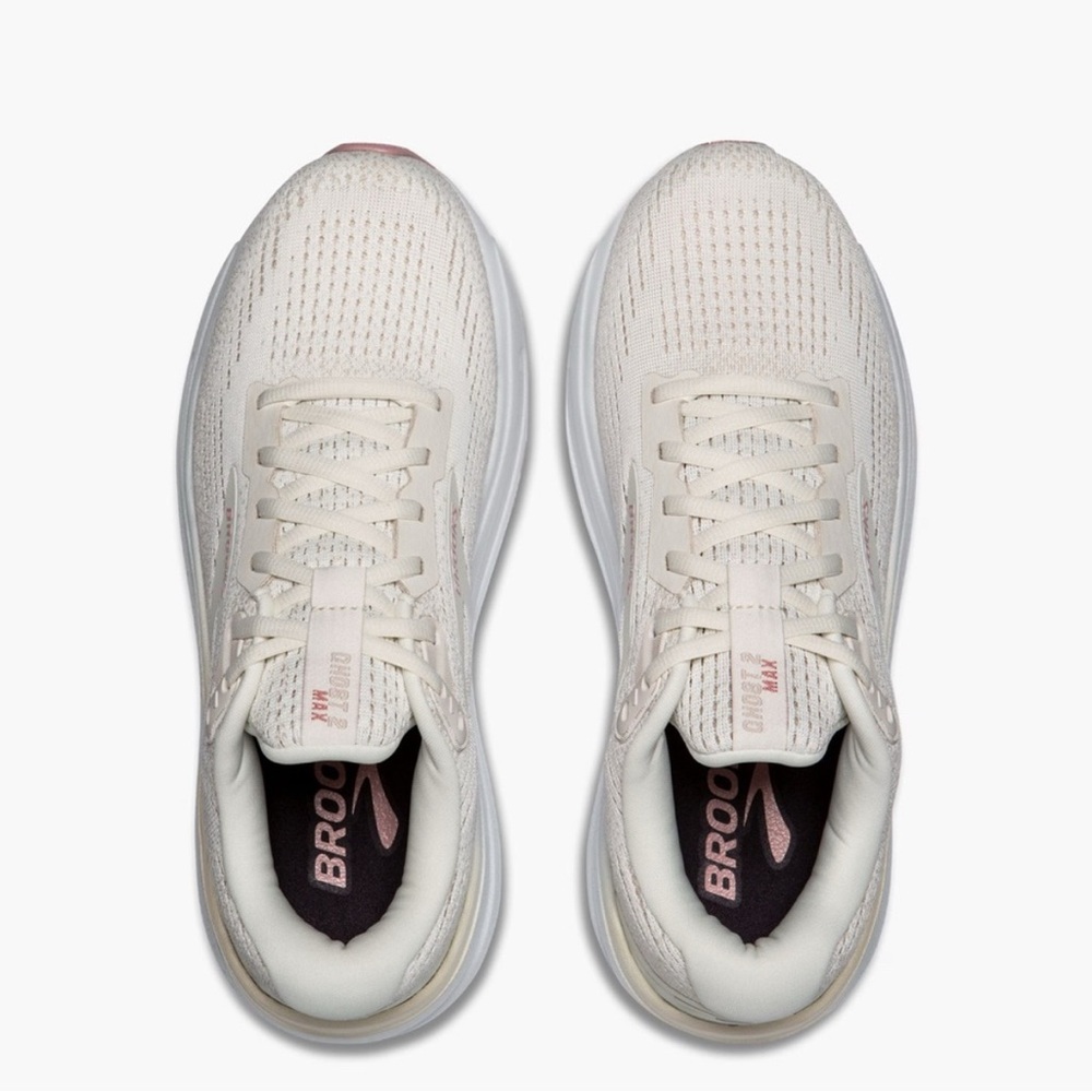 Brooks Women's Ghost Max Cream Running Shoes 8.5 - Picture 4 of 5